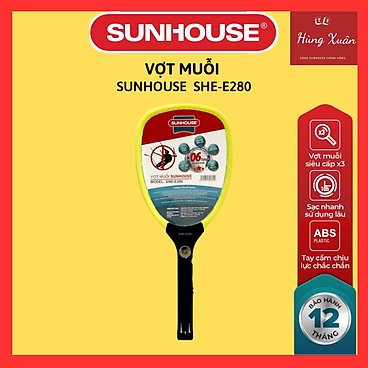 Vợt Muỗi Sunhouse She-E280