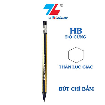 Mua Hộp 10 cây Bút chì bấm độ cứng HB Thiên Long PC-023 tại Thiên Long Official Store