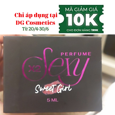 Nước Hoa Vùng Kín X2 Sexy Cocayhoala 5Ml Khử Mùi Hôi, Làm Thơm ,Hồng Và Se Khít Vùng Kín- Hương...