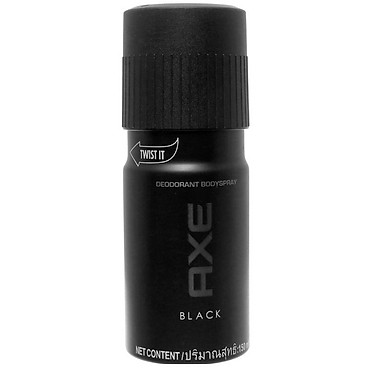 Xịt Ngăn Mùi Toàn Thân Axe Black 67180020 (150Ml)