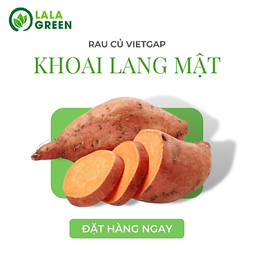 [CHỈ GIAO HCM] KHOAI LANG: MẬT (VietGAP/sạch) - 1KG