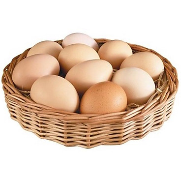 [Chỉ giao HCM] - Trứng gà sạch loại 1 (hộp 10 trứng)...