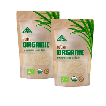 Mua Combo 2 Đường Organic Biên Hòa túi 400g/túi tại TTC SUGAR