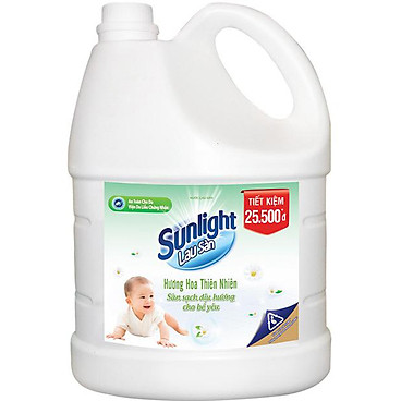 Chai Nước Lau Sàn 3.6 Kg Sunlight Sạch Dịu Nhẹ - Mẹ...