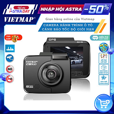 Mua VIETMAP C61 PRO - Camera hành trình 4K Cảnh Báo Giao Thông Giọng Nói - Nâng cấp âm thanh - HÀNG CHÍNH HÃNG tại VIETMAP