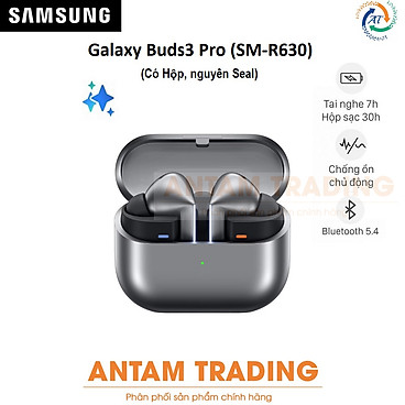 Mua Tai Nghe Bluetooth True Wireless Samsung Galaxy Buds 3 Pro (R630) - Hàng Chính Hãng - Xám tại Antam Trading