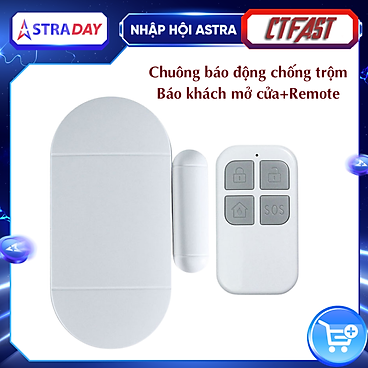 Mua Báo Động Chống Trộm, Chuông Báo Khách Mở Cửa Đa Chức Năng Có Điều Khiển Từ Xa MC - 02, Báo Động Nhiều Chế Độ : Chống Trộm Xâm Nhập , Báo Chuông Cửa.. tại HUY HÙNG AFAST