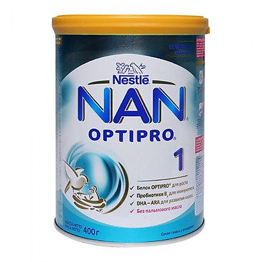 Sữa Bột Nestlé Nan Nga Optipro 1 (400G) 0-6 Tháng