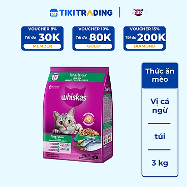 Mua Thức Ăn Cho Mèo Whiskas Adult 1+ Years Vị...
