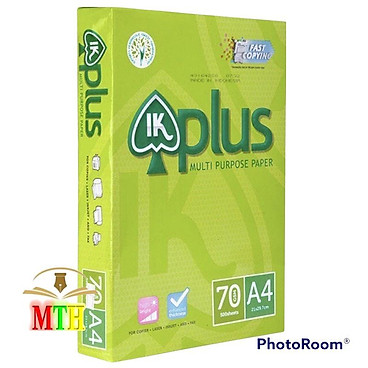 Mua Giấy A4 IK Plus 70 gsm - 500 tờ chính hãng tại vpp chợ lớn