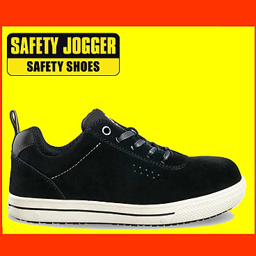 Mua [Hàng Chính Hãng] Giày Bảo Hộ Lao Động Safety Jogger Obelix, Da Chất Lượng Cao, Đế PU,Chống Trơn Trượt, Chống Tĩnh Điện - Đen - 43 tại Thế Giới Giày Bảo Hộ