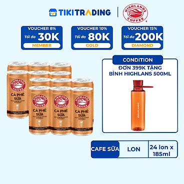 Mua [ĐƠN HÀNG 399K TẶNG 1 BÌNH NƯỚC HIGHLANDS] Thùng...