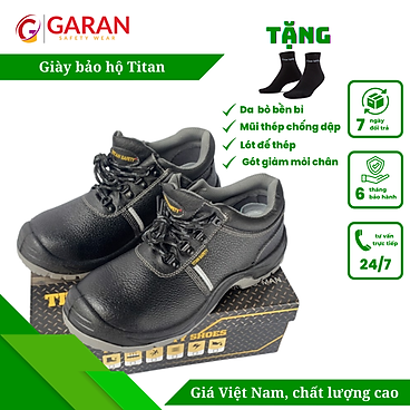 Mua Giày Bảo Hộ Lao Động TiTan Safety Dành Cho Nam Đi Công Trình - 41 tại GA RAN