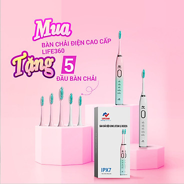 Trang Tổng Hợp Sản Phẩm Sale HOT Online Bàn Chải Điện Sonic Life360 LE-BCD22A (Bản Cao Cấp) - Công nghệ sóng âm sonic, Chải Sạch Mảng Bám Tới...