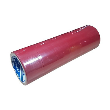 Mua Combo 6 cuộn băng keo màu 48 mm 80yard - Đỏ tại vpp chợ lớn