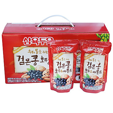 Sữa Đậu Đen, Óc Chó, Hạnh Nhân Sahmyook Foods (20 Gói /...