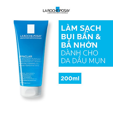 Gel rửa mặt tạo bọt làm sạch & giảm nhờn cho da...