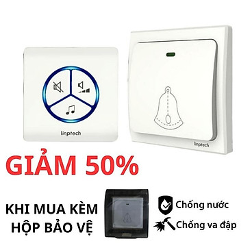 Mua Chuông Cửa Không Dây Không Dùng Pin - 1 nút + 1 loa tại Homematic