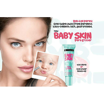 Kem Lót Mịn Da Che Khuyết Điểm Maybelline New York Baby Skin Pore Eraser Primer 22ml