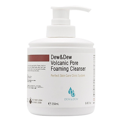 Sữa Rửa Mặt Tạo Bọt Dew&Dew Volcanic Pore Foaming Cleanser - DEW&DEW10 - 250ml