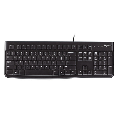 Bàn Phím Có Dây Logitech K120 - Hàng Chính Hãng