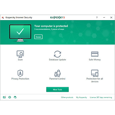 Kaspersky Internet Security Cho 1 Máy Tính - KIS1U - Hàng chính hãng