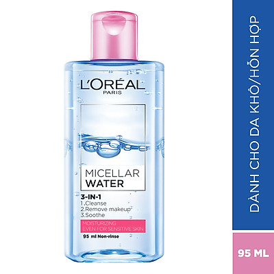 Nước Tẩy Trang L'oreal Micellar Dưỡng Ẩm 95ml