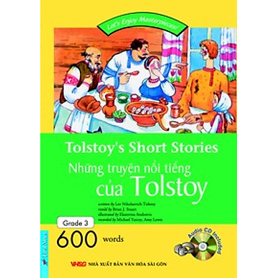 Happy Reader-Tolstoy's Short Stories - Kèm 1CD
