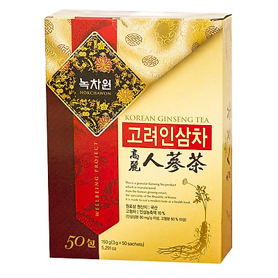 Trà Nhân Sâm Hàn Quốc Nokchawon Korean Ginseng Tea (3g x 50 gói)