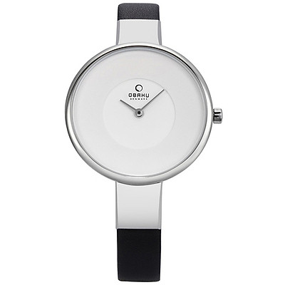 Đồng Hồ Nữ Dây Da Obaku V149LCIRB | Tiki