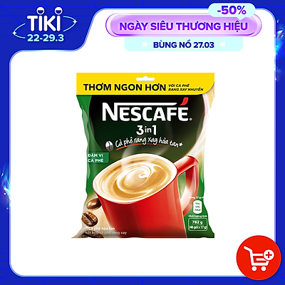 Túi 46 Gói Nescafé Đậm Vị Cà Phê (17g)