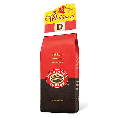 Cà Phê Rang Xay Di Sản Highlands Coffee (200g)