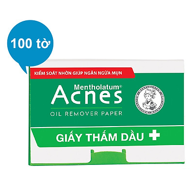 Giấy Thấm Dầu Acnes Oil Remover Paper (100 Tờ)