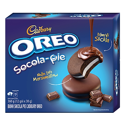 Hộp Bánh Oreo Sôcôla Pie 360g