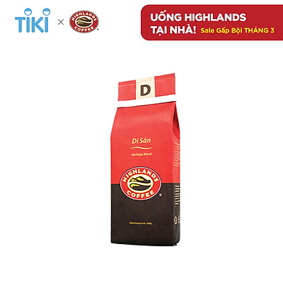 Cà Phê Rang Xay Di Sản Highlands Coffee (200g)