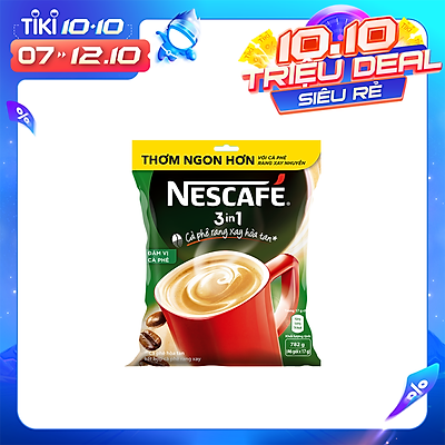 Túi 46 Gói Nescafé Đậm Vị Cà Phê (17g)