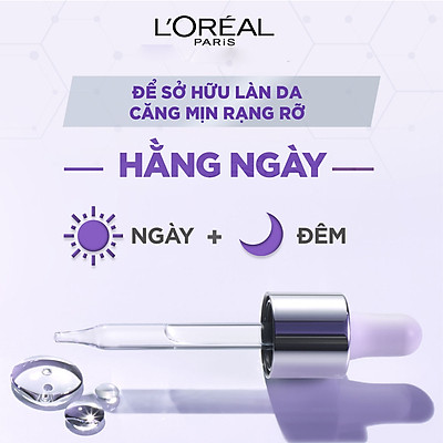 Tinh chất Serum siêu dưỡng ẩm trắng da L'Oreal Paris Hyaluronic Acid 1.5% 30ml