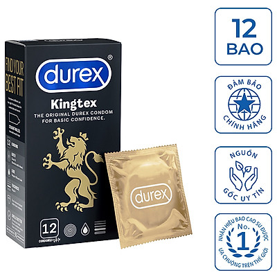 Bao cao su Durex Kingtex 12 bao