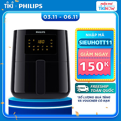 Nồi chiên không dầu Philips HD9252/90 - Hàng chính hãng