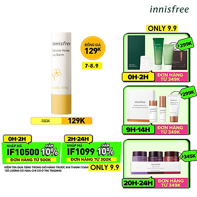 Son Dưỡng Môi Innisfree Canola Honey Lip Balm 3.5G - 131170566