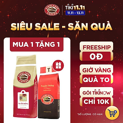 Cà Phê Bột Truyền Thống Highlands Coffee (1kg)