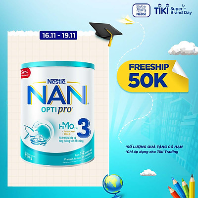 Sữa Bột Nestlé NAN OPTIPRO HM-O 3 1.7kg