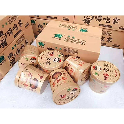 Thùng 6 hộp  Miến Chua Cay Trùng Khánh - chính hãng JUNJIE