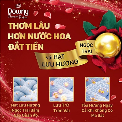 Nước Xả Vải Downy Đam Mê Dạng Túi 3L