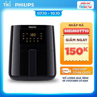 Nồi chiên không dầu Philips HD9252/90 - Hàng chính hãng