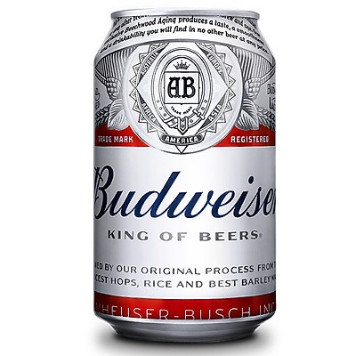 Thùng 24 Lon Bia Budweiser (330ml / Lon)