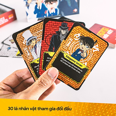 Boardgame "Thám tử lừng danh Conan - Hồi Kết" - kèm bộ Hồ sơ 25 nhân vật cực chất