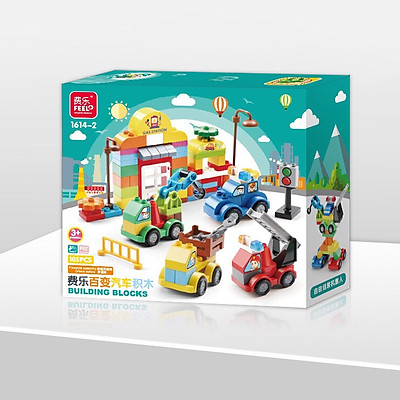 Đồ Chơi Xếp Hình Lego Chủ Đề Gas Station 105 Chi Tiết