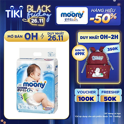 Tã Dán Cao Cấp Moony Nhật Bản S84 (84 Miếng)