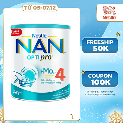 Sữa Bột Nestlé NAN Optipro 4 (900g)